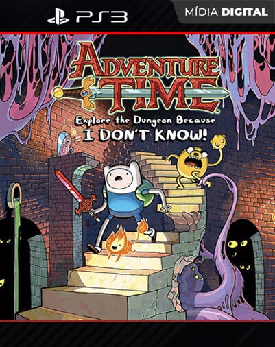 Adventure Time: Explore the Dungeon Because I Don't Know - PS3 em Promoção  na Americanas