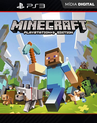 Minecraft Playstation 3 Mídia Digital - Frigga Games
