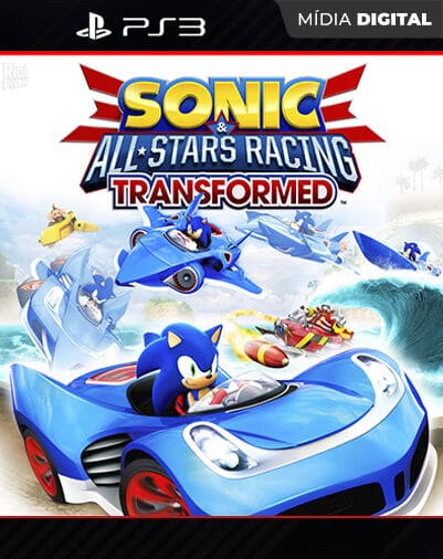 Kit 3 Sonic & All-Stars Racing Transformed Ps3 em Promoção na Americanas