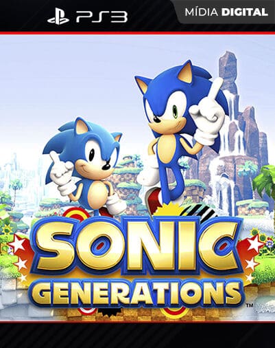 Sonic GENERATIONS personagens